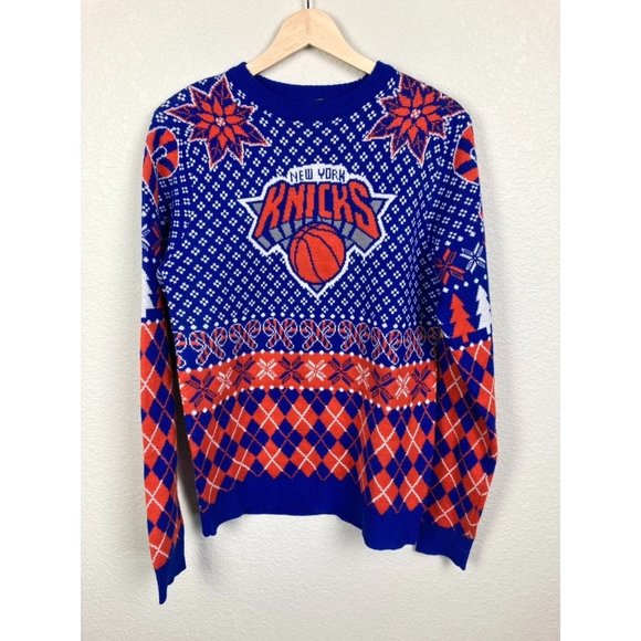 No Brand Other - New York Knicks Holiday Christmas Sweater Size Small